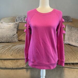 Marc New York cold shoulder sweatshirt